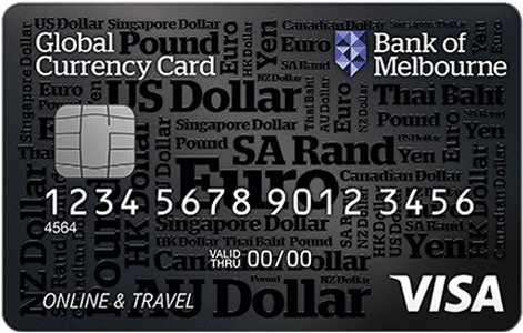 bank of melbourne travel card activation