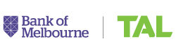 Bank of Melbourne and TAL Logo