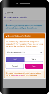 Update your contact details Update your contact details