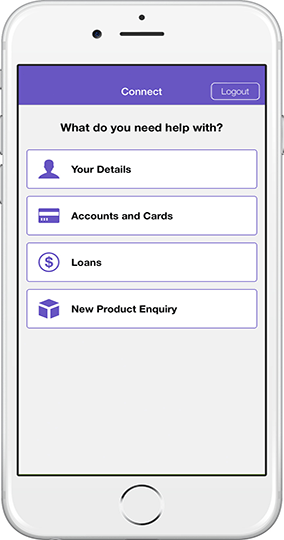 Tap Contact us in Mobile Banking to skip the security questions as you’re already logged in! Tap Contact us in Mobile Banking to skip the security questions as you’re already logged in!
