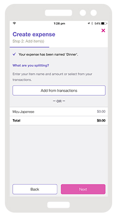 Add the friends who owe you Add the friends who owe you